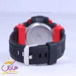 ساعت مچی مردانه کرست پرو دیجیتالی بند رابر قرمز مشکی crest 9507/1 - Image 2