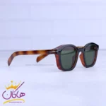عینک آفتابی زنانه دیوید بکام قهوه ای شیشه سبز 2438/2 - Image 4