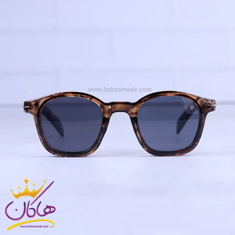 David-beckham-highcopy-sunglasses-code-2638.51.webp عینک آفتابی زنانه دیوید بکام قهوه ای شیشه مشکی 2438/5 - Image 1