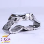 ساعت عقربه ای دیزل مردانه فلزی نقره ای شاخدار 555/2 - Image 3