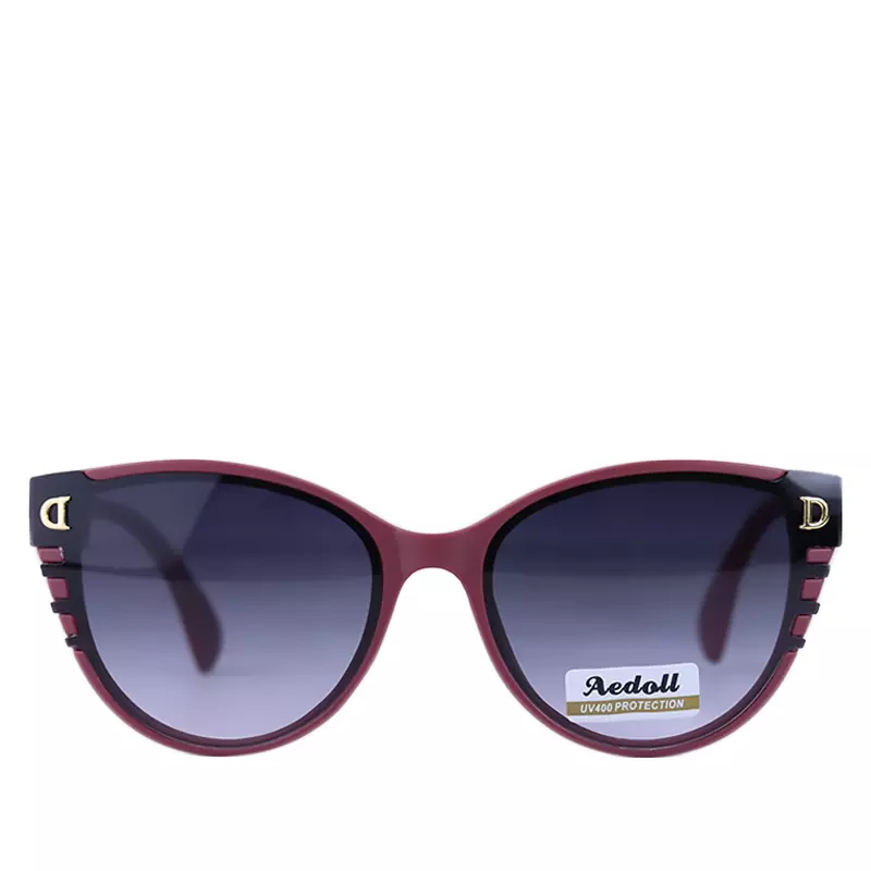 Dior-Sunglasses-code-A-2325.61.webp عینک آفتابی دیور زنانه فریم زرشکی گربه ای A2325/6 - Image 1