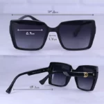 عینک آفتابی دیور زنانه فریم مربع مشکی پلاریزه p 2304/2 - Image 2