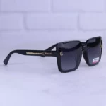 عینک آفتابی دیور زنانه فریم مربع مشکی پلاریزه P 2308/3 - Image 4