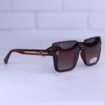 عینک آفتابی دیور زنانه فریم مربع قهوه ای پلاریزه P 2308/5 - Image 4