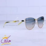 عینک آفتابی دیور زنانه فریم پروانه ای فلزی 5G02/3 - Image 4