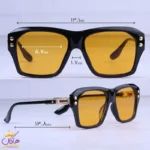 عینک آفتابی دیتا گرند مردانه شیشه زرد DTS 417/2 - Image 2