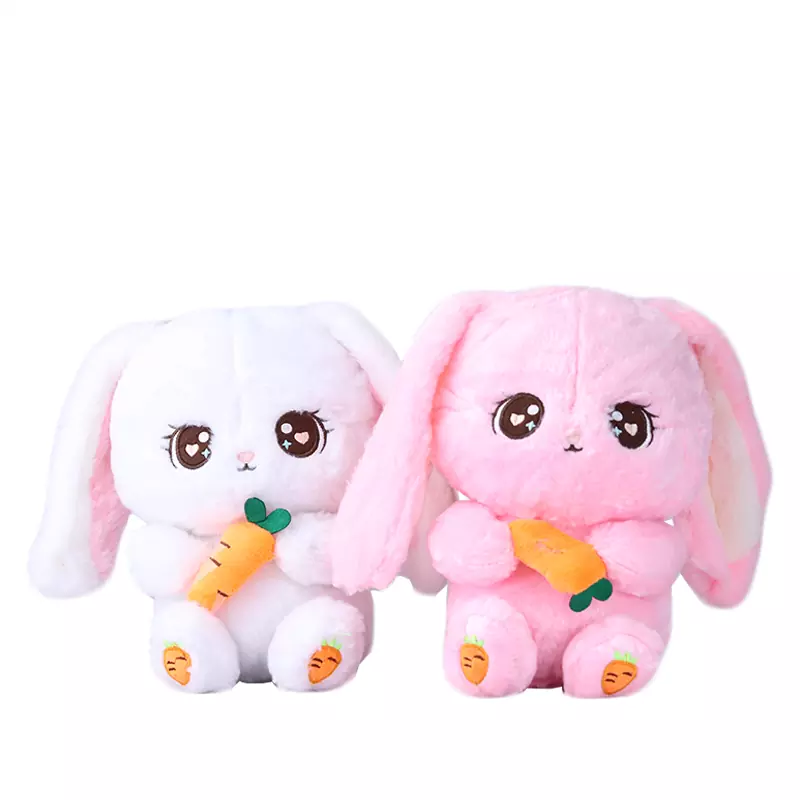 Doll-Code-124266-1242671.webp عروسک پولیشی خرگوش هویج به دست | 3664 - Image 1
