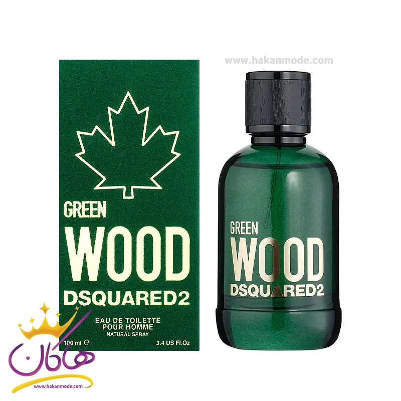 Dsquared-perfume-Wood-green-EDT-100ml1.webp عطر ادکلن دسکوارد 2 گرین وود ادوتویلت مردانه - Image 1