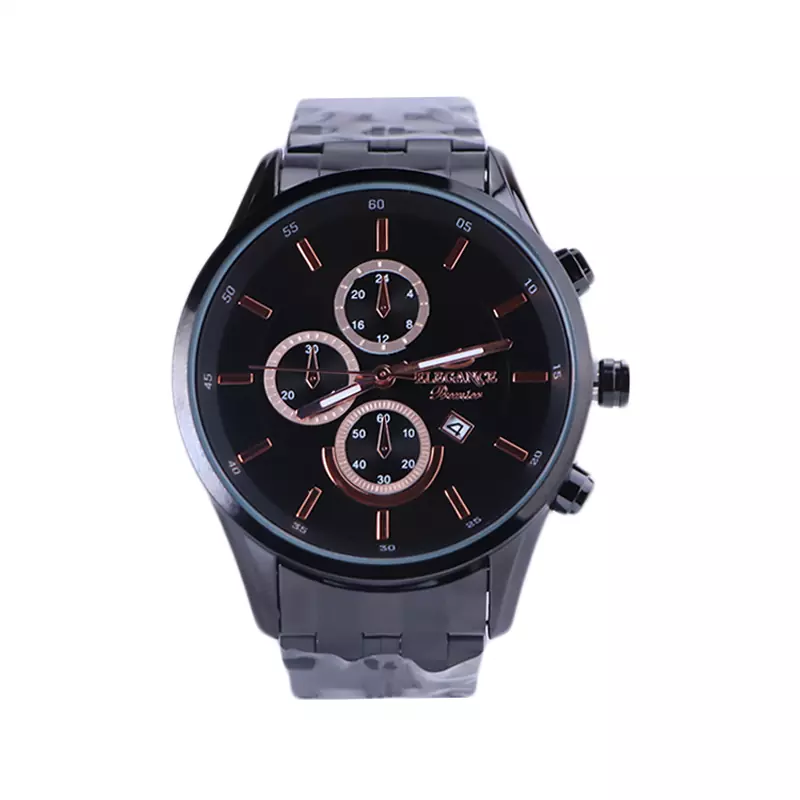 Elegance-Premier-Watch-Code-G-1306.71.webp ساعت مچی الگانس پریمیر مردانه فلزی مشکی G 1306/7 - Image 1
