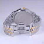 ساعت مچی الگانس مردانه فلزی نقره ای طلایی G 030/5 - Image 2