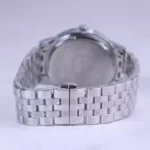 ساعت مچی الگانس مردانه فلزی نقره ای صفحه مشکی G 030/7 - Image 3
