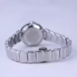 ساعت مچی الگانس زنانه فلزی نقره ای صفحه آینه ای سبز ER 2178/3 - Image 4