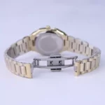 ساعت مچی الگانس زنانه فلزی طلایی صفحه سبز ER 2208/12 - Image 3