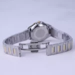 ساعت مچی الگانس زنانه فلزی صفحه آبی قاب چندضلعی ER 2226/5 - Image 2
