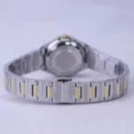 ساعت مچی الگانس زنانه فلزی نقره ای طلایی قاب چندضلعی ER 2226/6 - Image 3