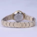 ساعت مچی الگانس زنانه فلزی قاب چندضلعی صفحه آبی ER 2226/7 - Image 3