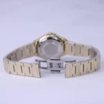 ساعت مچی الگانس زنانه فلزی قاب چندضلعی صفحه آبی ER 2226/7 - Image 2