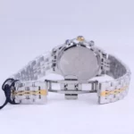 ساعت مچی الگانس زنانه فلزی نقره ای طلایی صفحه سبز L 9766/29 - Image 2