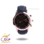 ساعت الگانس رویال مردانه بند چرم قاب رزگلد ER2124/1
