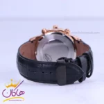 ساعت الگانس رویال مردانه بند چرم قاب رزگلد ER2124/1 - Image 2
