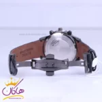 ساعت الگانس رویال مردانه بند چرم صفحه قهوه ای ER2124/2 - Image 3