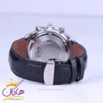 ساعت مچی الگانس رویال مردانه بند چرم مشکی ER2127/1 - Image 3
