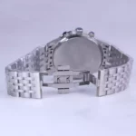 ساعت مچی الگانس مردانه فلزی نقره ای صفحه مشکی G 9766/13 - Image 2