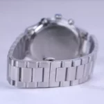 ساعت مچی الگانس مردانه فلزی نقره ای صفحه مشکی G 9766/14 - Image 3