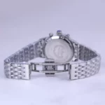 ساعت مچی الگانس زنانه فلزی نقره ای صفحه مشکی L 9766/13 - Image 2