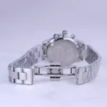 ساعت مچی الگانس زنانه فلزی نقره ای صفحه مشکی L 9766/15 - Image 2