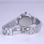 ساعت مچی الگانس زنانه فلزی نقره ای صفحه سبز L 9766/8 - Image 2