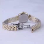 ساعت عقربه ای الگانس زنانه فلزی طلایی صفحه سبز ER 2200/10 - Image 2