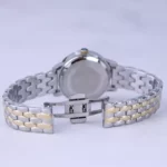 ساعت مچی الگانس زنانه فلزی صفحه مشکی طرح مار ER 2204/11 - Image 3
