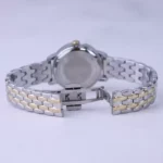 ساعت مچی الگانس زنانه فلزی نقره ای طلایی طرح مار ER 2204/5 - Image 2