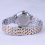 ساعت مچی الگانس زنانه فلزی نقره ای رزگلد طرح مار ER 2204/9 - Image 4