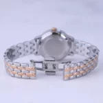 ساعت مچی الگانس زنانه فلزی نقره ای رزگلد طرح مار ER 2204/9 - Image 3