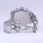 ساعت مچی الگانس مردانه فلزی نقره ای صفحه مشکی G 3204/1 - Image 2
