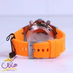 ساعت مچی الگانس اسپشیال مردانه بند رابر نارنجی ES8165/2 - Image 2