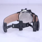 ساعت مچی عقربه ای الگانس مردانه بند چرم مشکی G 1201/3 - Image 3