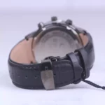 ساعت مچی مردانه الگانس بند چرم مشکی قاب گان G 1236/13 - Image 2