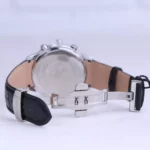 ساعت مچی مردانه الگانس بند چرم مشکی صفحه سبز G 1236/8 - Image 3