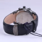 ساعت مچی مردانه الگانس بند چرم مشکی قاب دودی G 1237/13 - Image 4