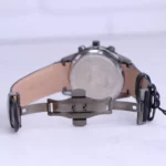 ساعت مچی مردانه الگانس بند چرم مشکی قاب دودی G 1237/13 - Image 3