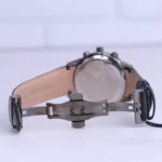 ساعت مچی مردانه الگانس بند چرم مشکی صفحه سرمه ای G 1237/4 - Image 3