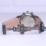 ساعت مچی مردانه الگانس بند چرم مشکی صفحه سرمه ای G 1238/15 - Image 3