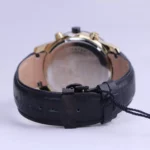ساعت مچی عقربه ای مردانه الگانس بند چرم مشکی G 1239/2 - Image 3