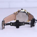 ساعت مچی عقربه ای مردانه الگانس بند چرم مشکی G 1239/2 - Image 2