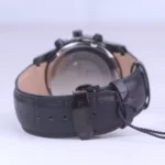ساعت مچی عقربه ای مردانه الگانس بند چرم تمام مشکی G 1248/2 - Image 3