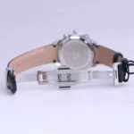 ساعت عقربه ای الگانس زنانه بند چرم مشکی صفحه سبز L 1236/9 - Image 2