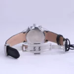 ساعت مچی الگانس زنانه بند چرم مشکی صفحه سبز L 1237/8 - Image 3
